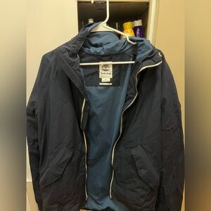 Timberland Dark Blue Waterproof Rain Jacket